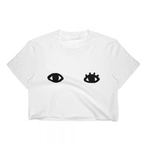I See You Crop Top T